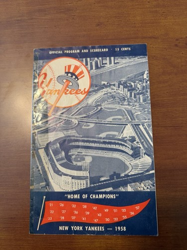 1958 mlb season scorecard - mlb,